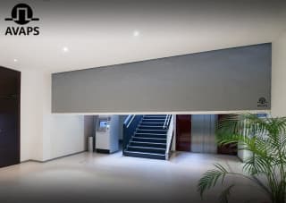 Rollender Feuerschutzvorhang